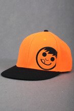 Neff czapka Corpo orange/black