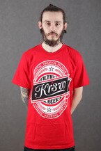 KR3W t-shirt Beers red