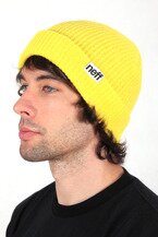 Neff czapka Fold yellow