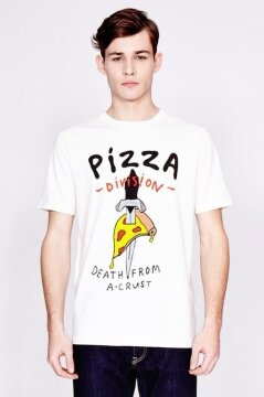 Lazy Oaf t-shirt Pizza Death