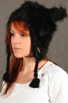 Neff czapka Little Fur black