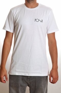 Polar Skate Co t-shirt Fill Logo Mesh white