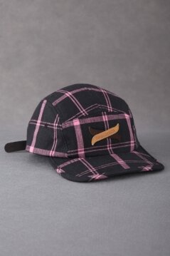Turbokolor czapka Pagan pink checks