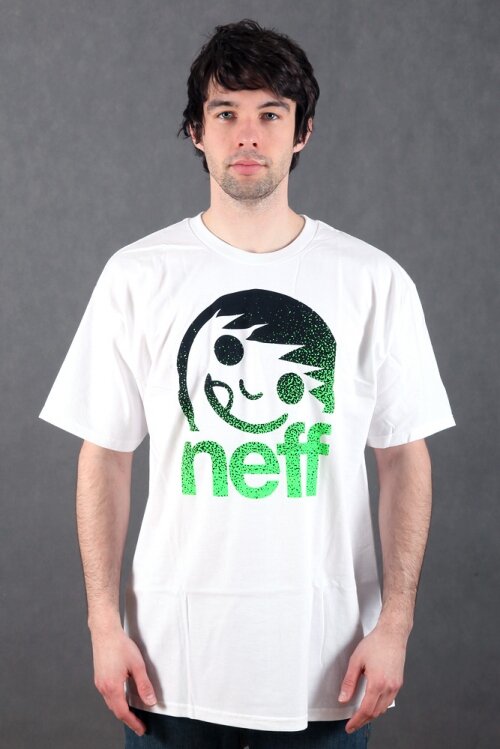 Neff t-shirt Corpo Spray white