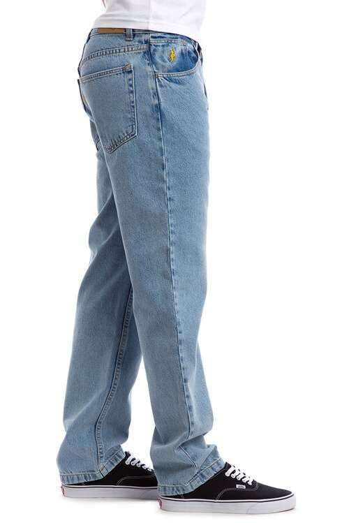Polar Skate Co spodnie 90s jeans light blue