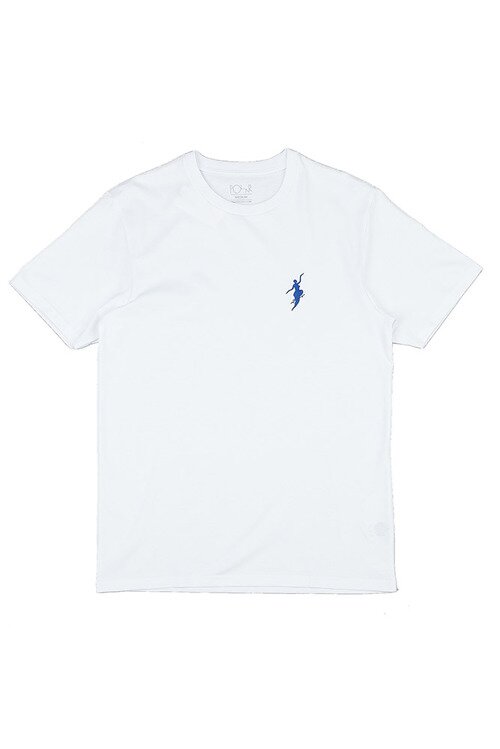 Polar Skate Co t-shirt No Comply white/navy