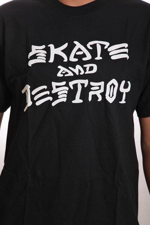 Thrasher t-shirt Skate & Destroy black
