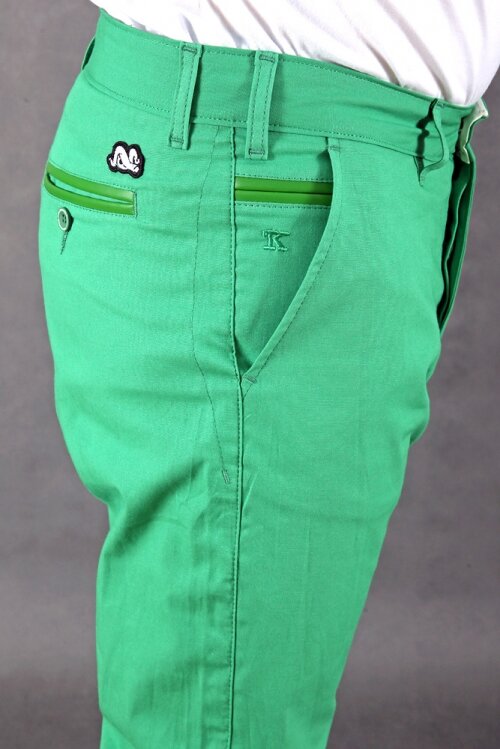 Turbokolor spodnie Chino slim fit pastel green