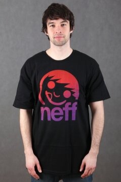 Neff t-shirt Corpo Spray black